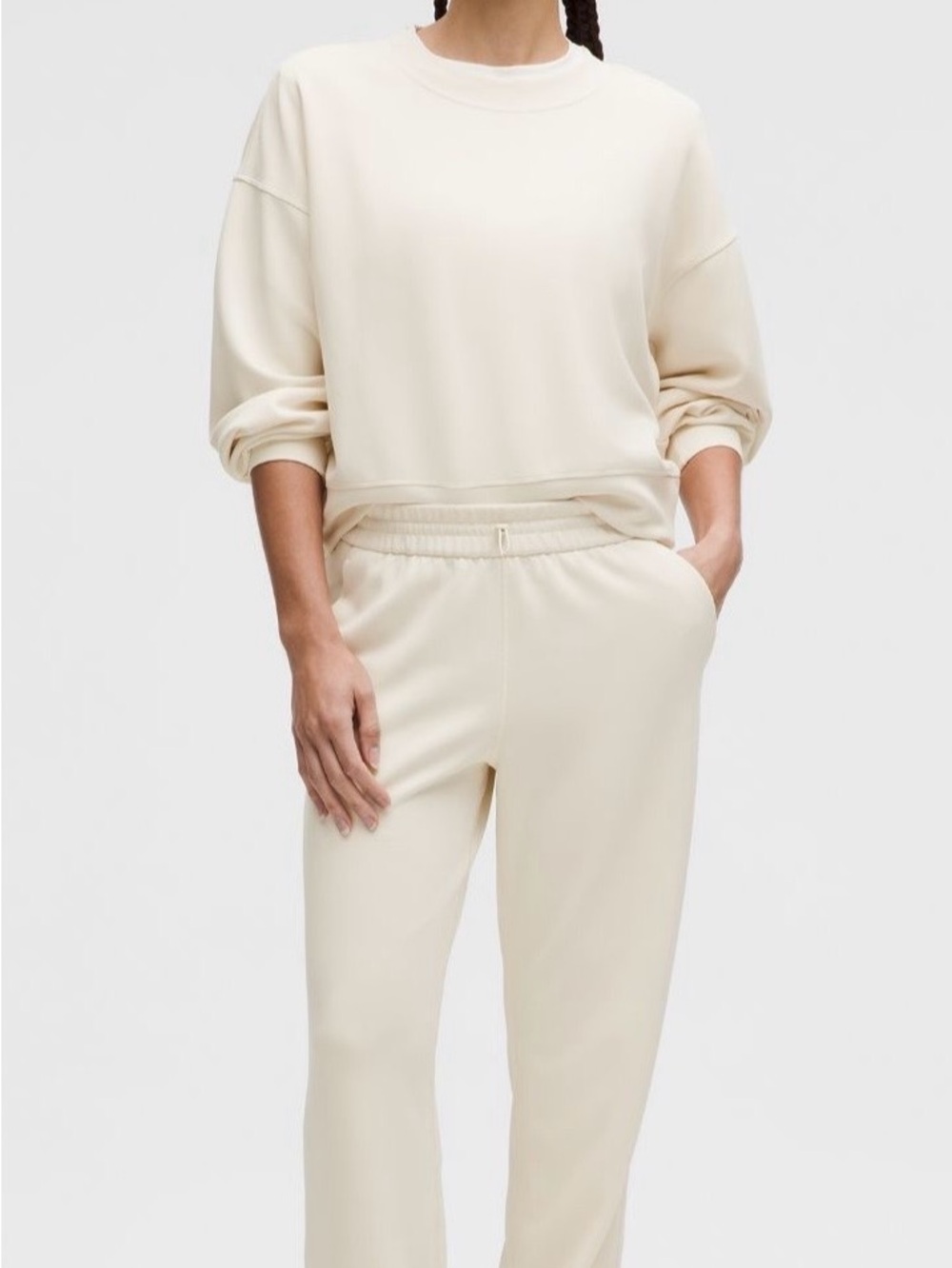 lululemon athletica Softstreme High Rise Pants, Light Ivory